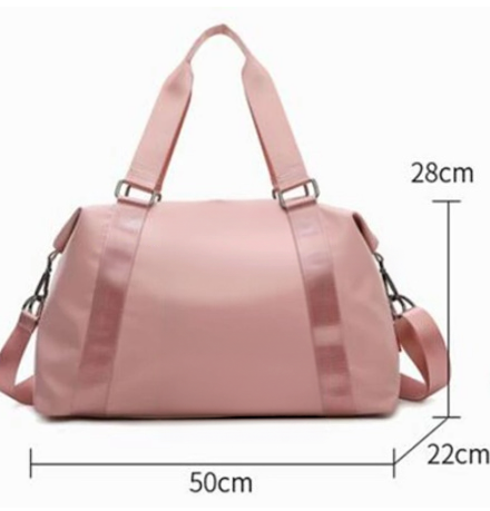 Handheld yoga bag, large capacity sports slant bag E128