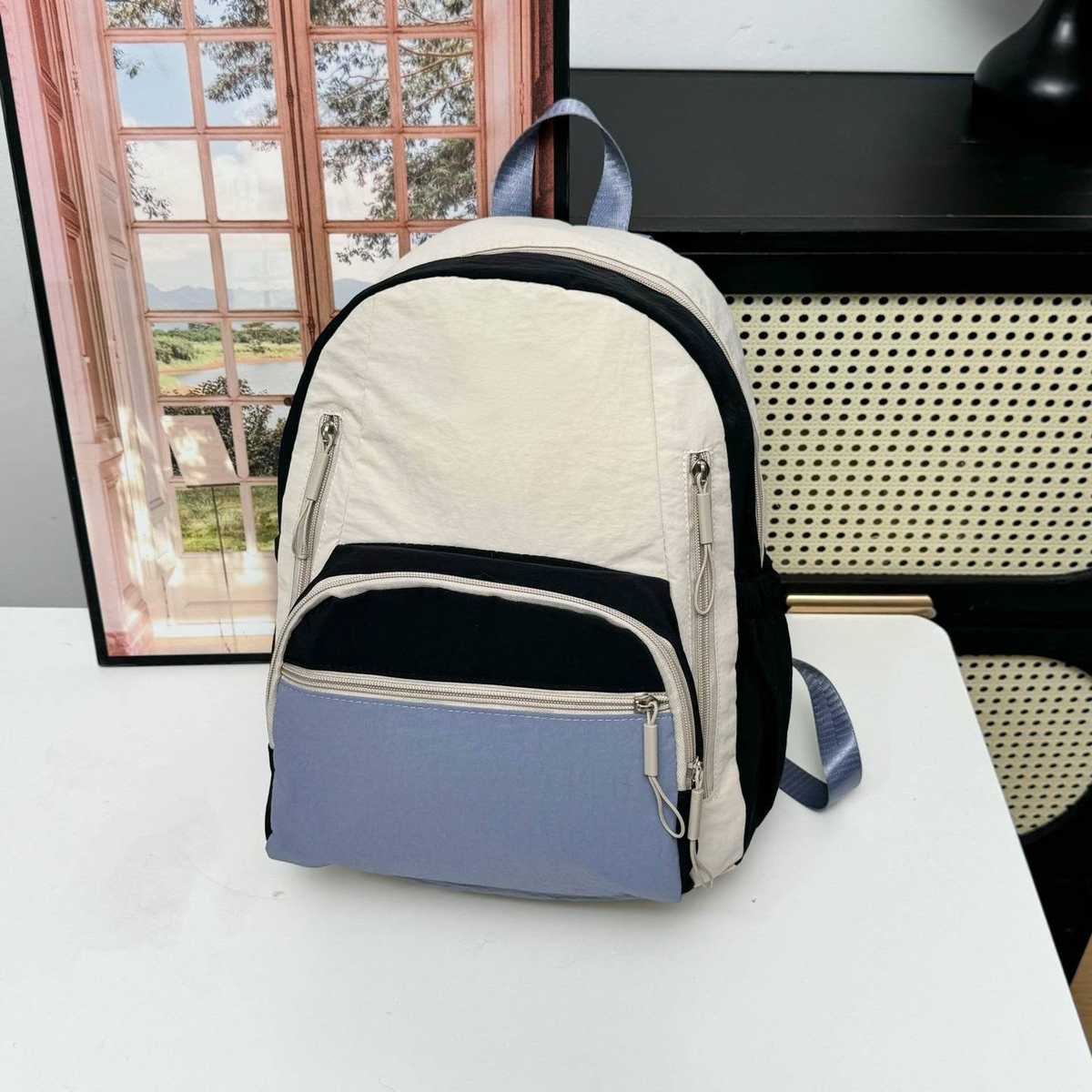 Popular backpack with large capacity on both shoulders E1424