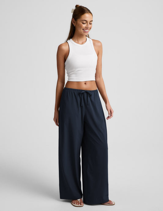 Solstice Drawstring Wide Leg Pant 29"