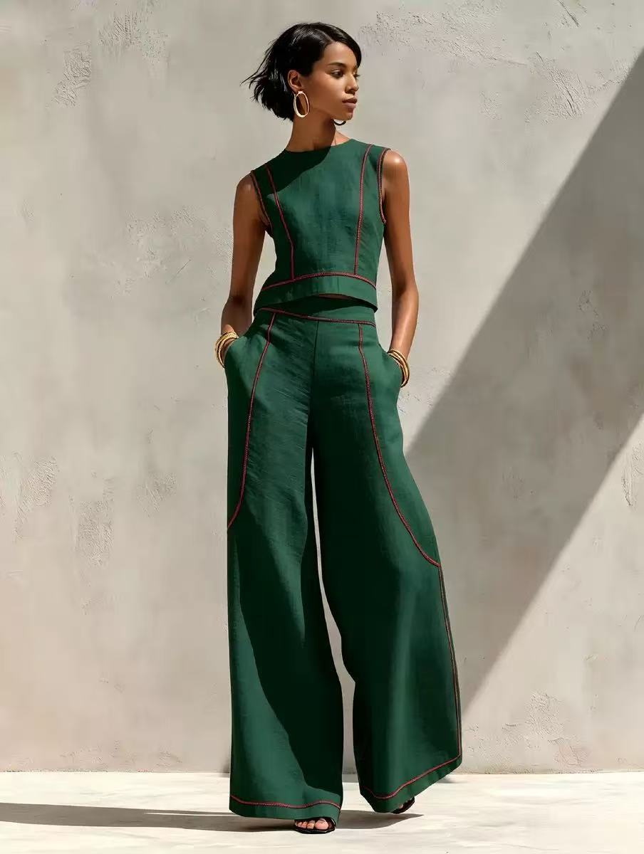 Popular casual short sleeved set   E1433