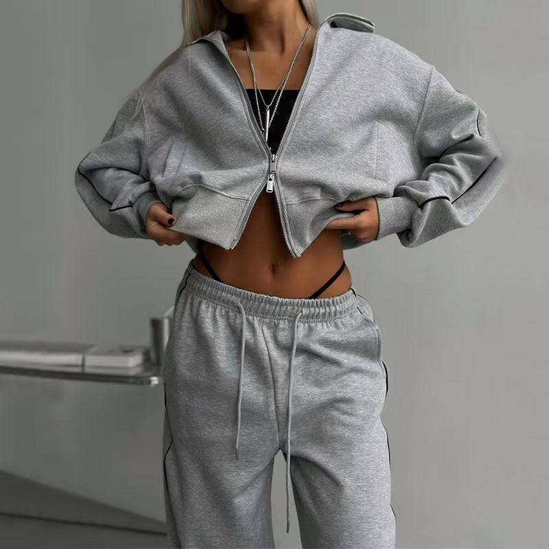 Simple and versatile outdoor cardigan set E772