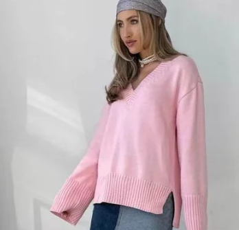 Popular women's tops with long sleeves  E740