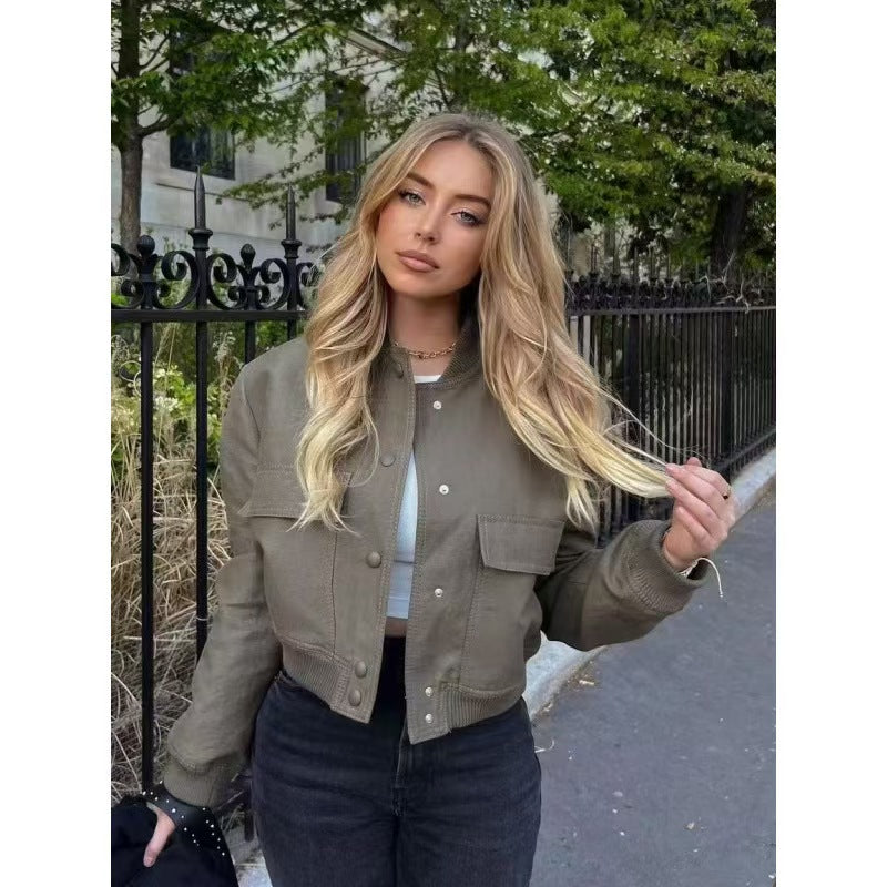 Women's casual loose jacket jacket  E425