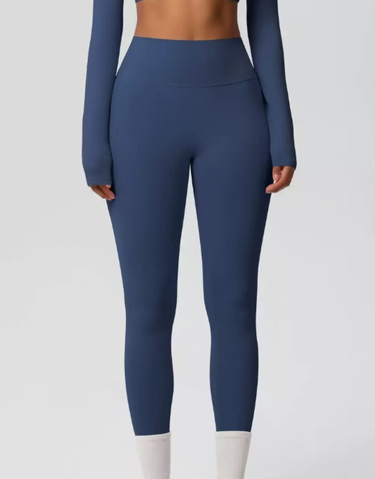 Solid color outdoor quick drying fitness yoga pants  E1379
