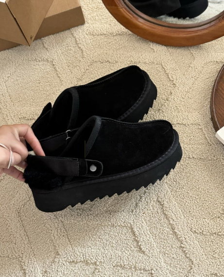 Classic Thick Half Top Shoes    E591