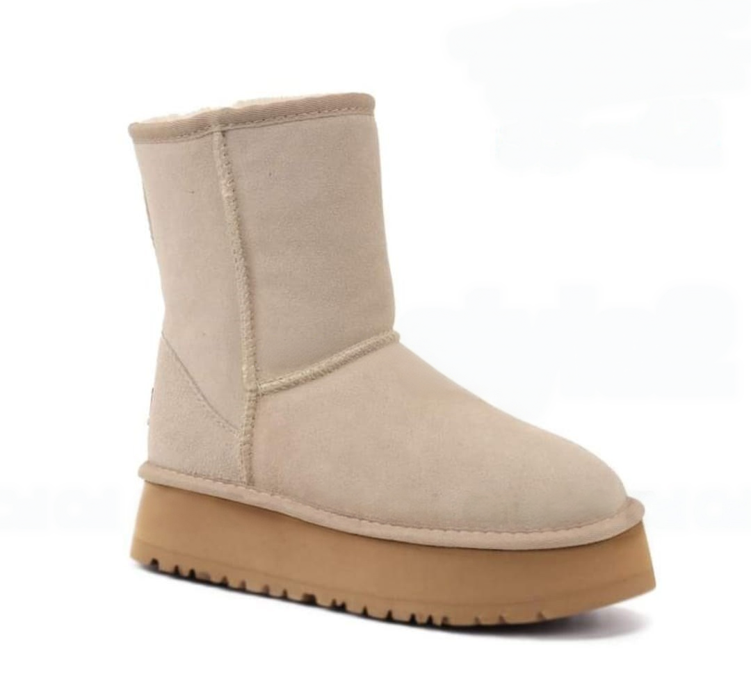 Casual comfortable and warm high top boots  E388