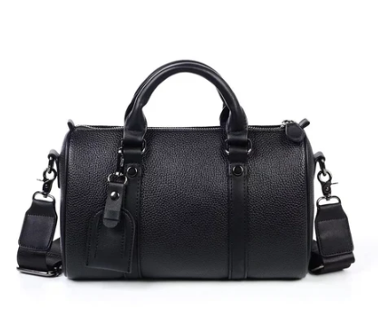 All black portable minimalist bag   E741