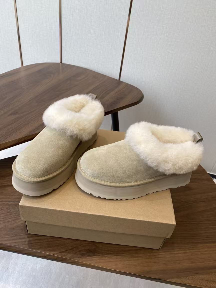 Thick soled versatile fashionable cotton shoes  E525