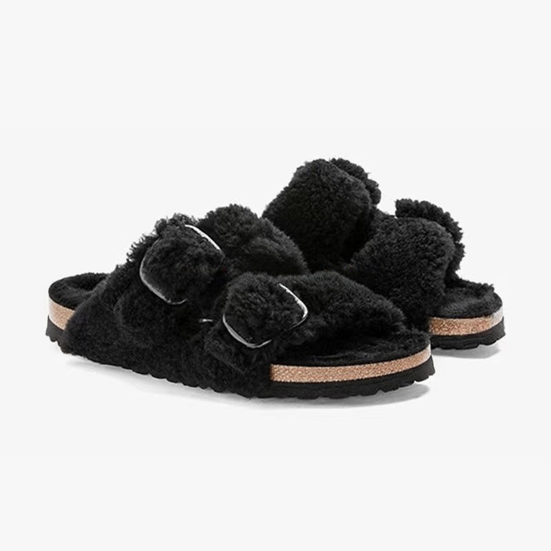 Classic hot plush slippers  E575