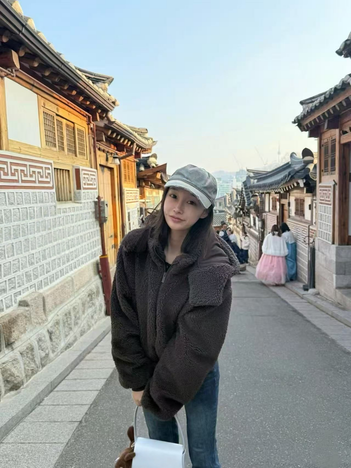 Plush loose warm jacket   E1499