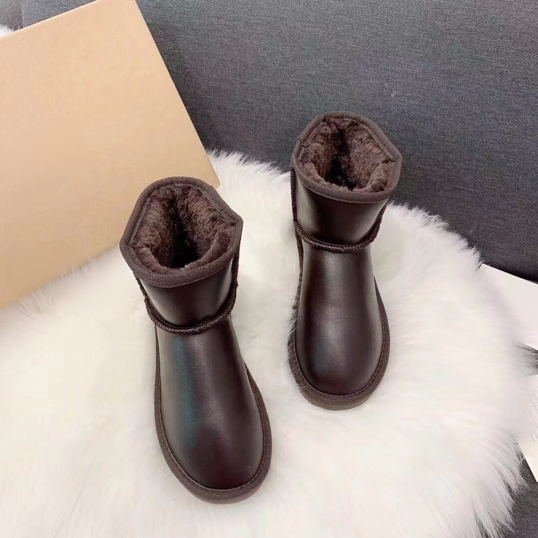 Short tube casual velvet cotton shoes  E332