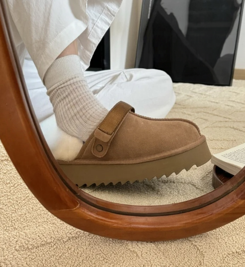 Classic Thick Half Top Shoes    E591