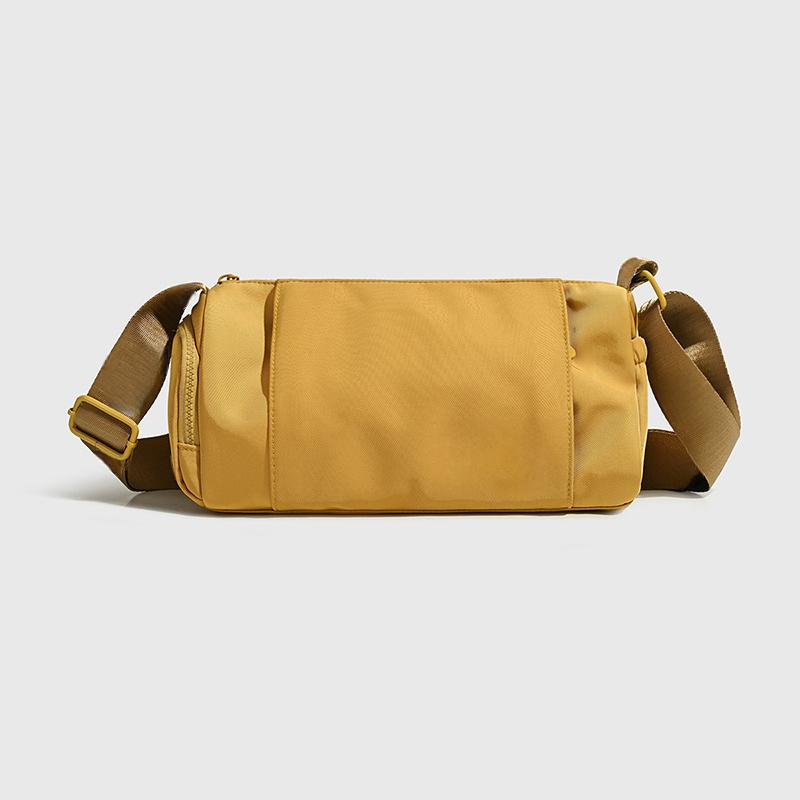 Versatile cylindrical bag, single shoulder crossbody bag  E1309