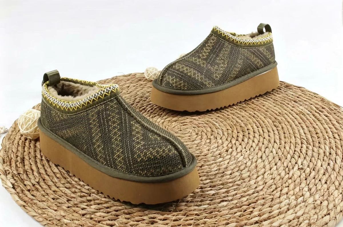 Thick soled popular cotton shoes  E5247