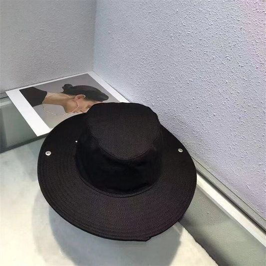 Big brimmed fisherman hat for sun shading E1332