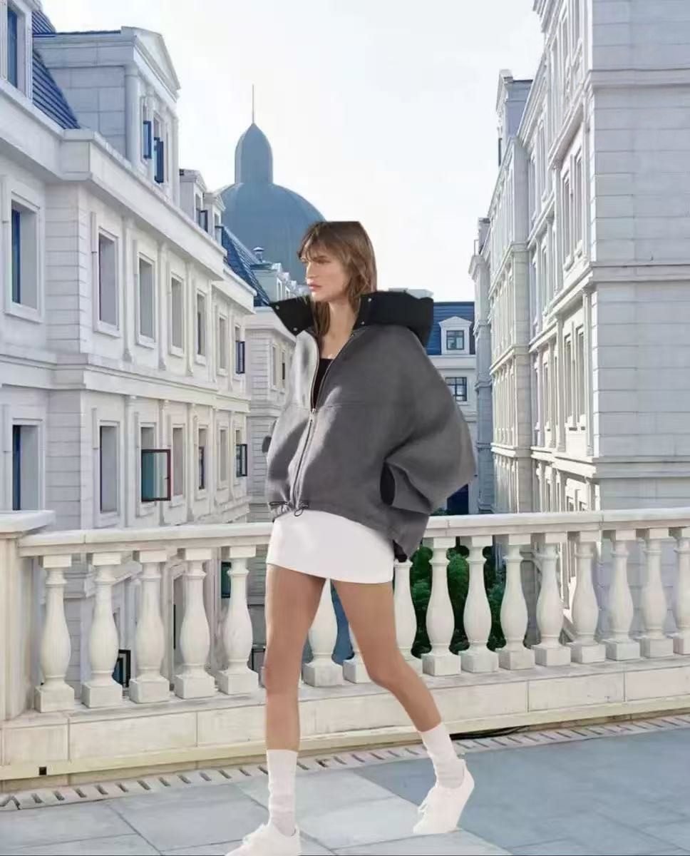 Casual loose short jacket    E431
