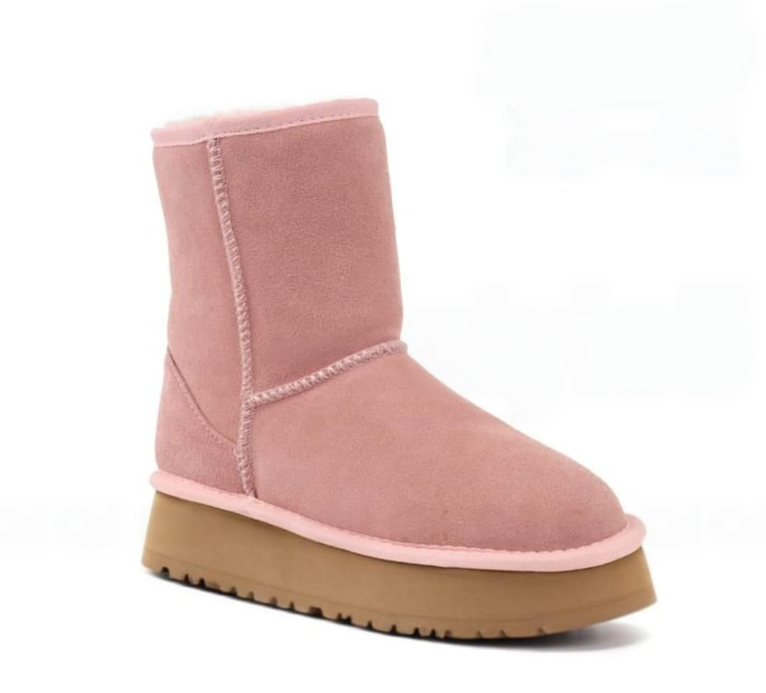 Casual comfortable and warm high top boots  E388