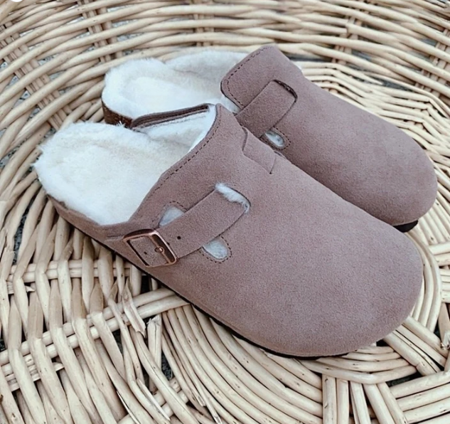 Plucked retro cotton slippers with half toe support   E589