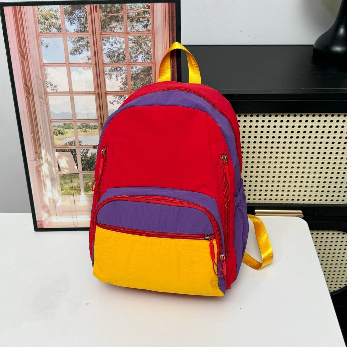 Popular backpack with large capacity on both shoulders  E1424