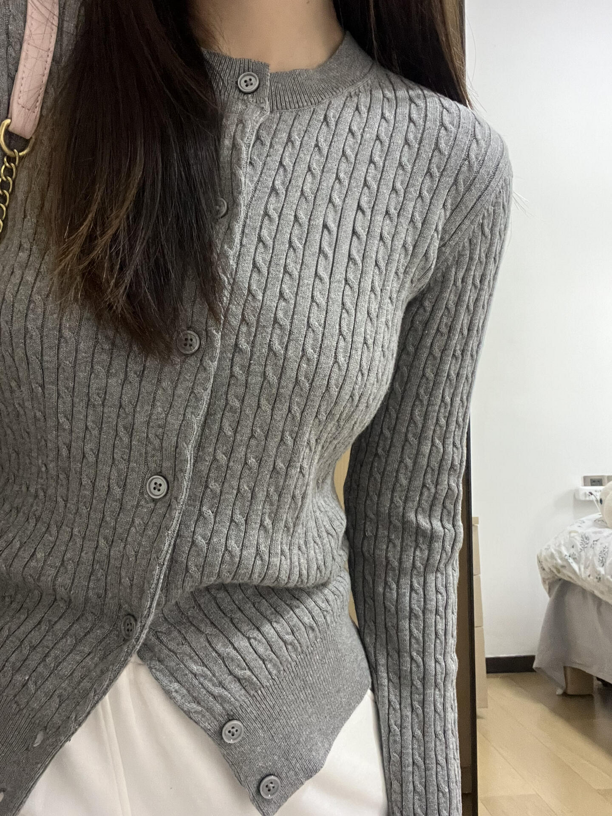 Versatile Knitted Casual Shirt   E1501