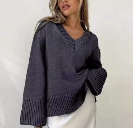 Popular women's tops with long sleeves  E740