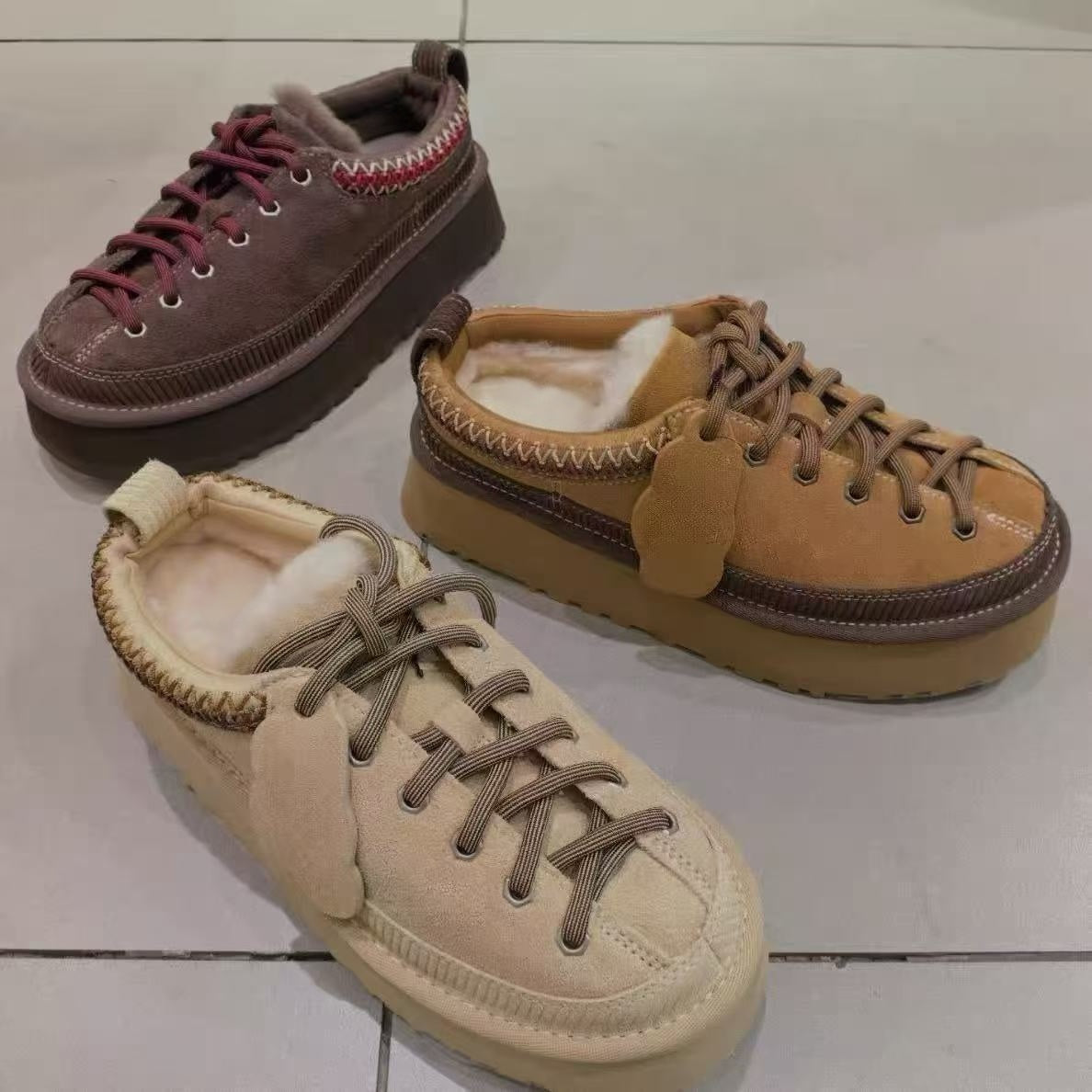 Popular casual thick cotton shoes  E1470
