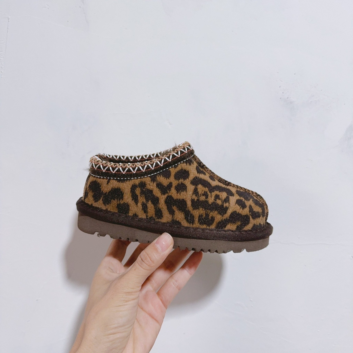 Plush warm cotton children's shoes   E542
