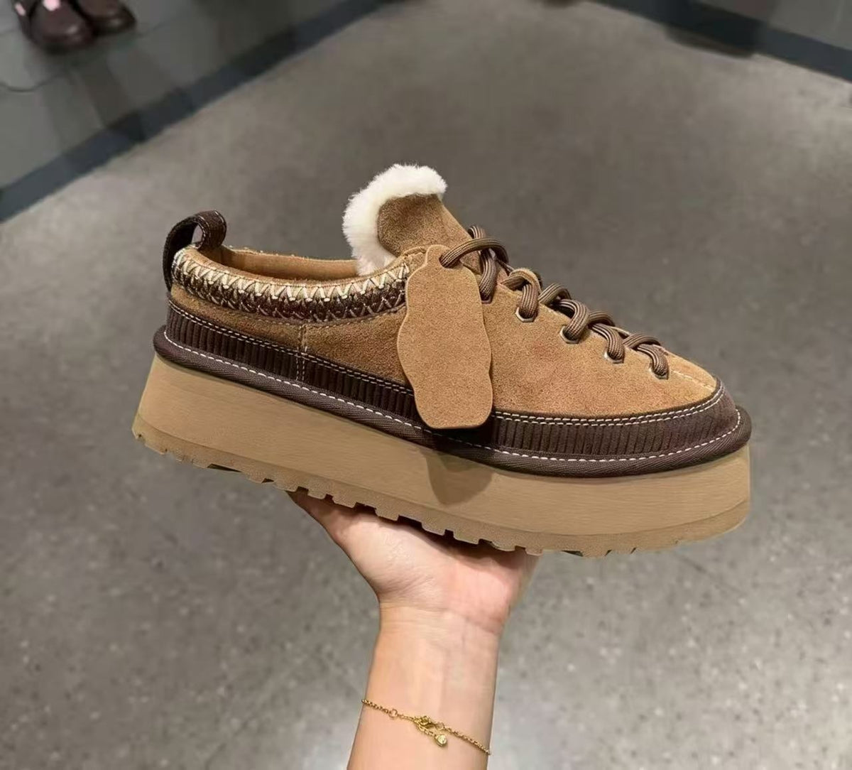 Popular casual thick cotton shoes  E1470