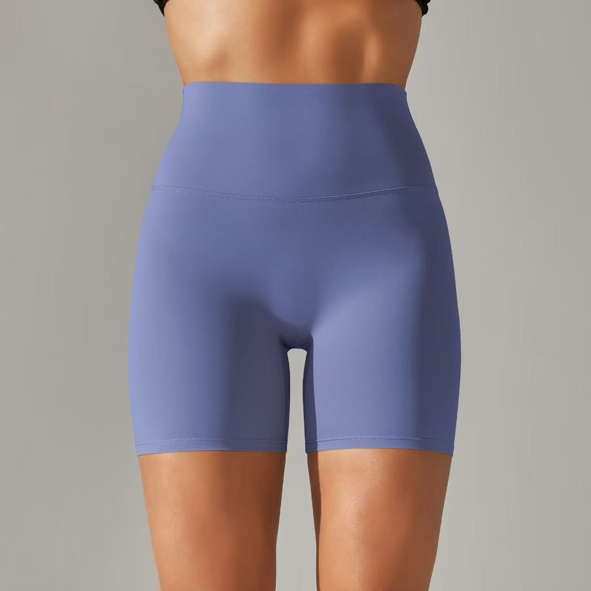 Women's shorts, three part pants, high waist, tight fitting, elastic sports and fitness pants  E131