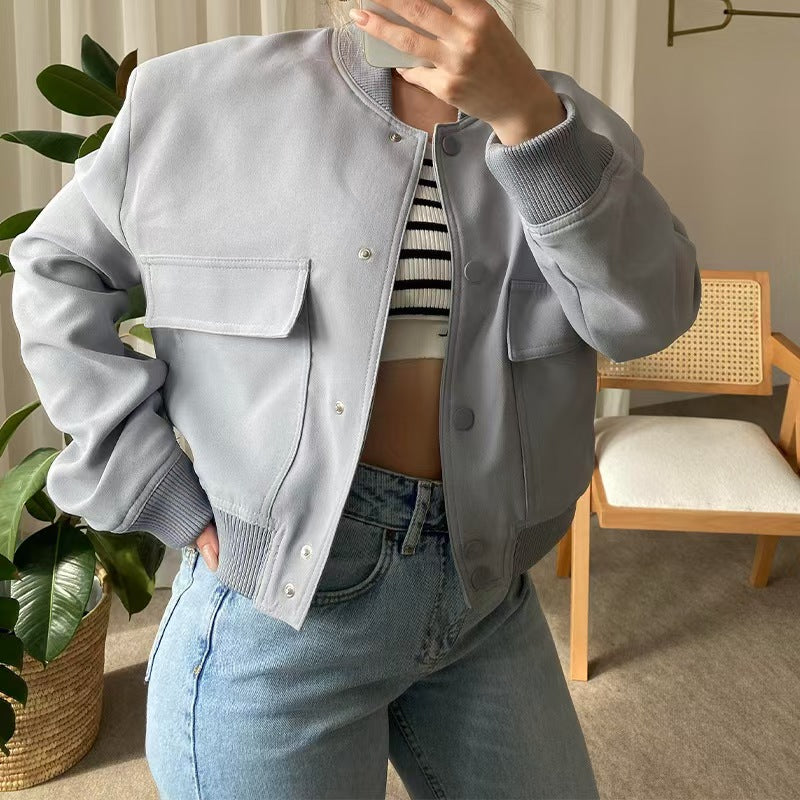 Women's casual loose jacket jacket  E425