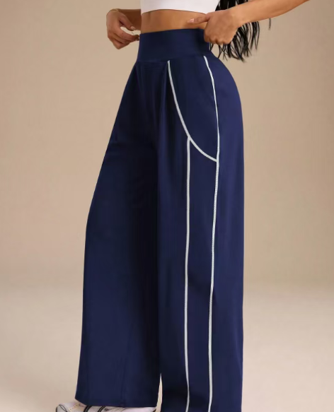 Wide leg loose casual sports pants  E1465