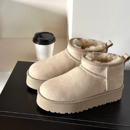 Retro casual versatile thick soled shoes   E765