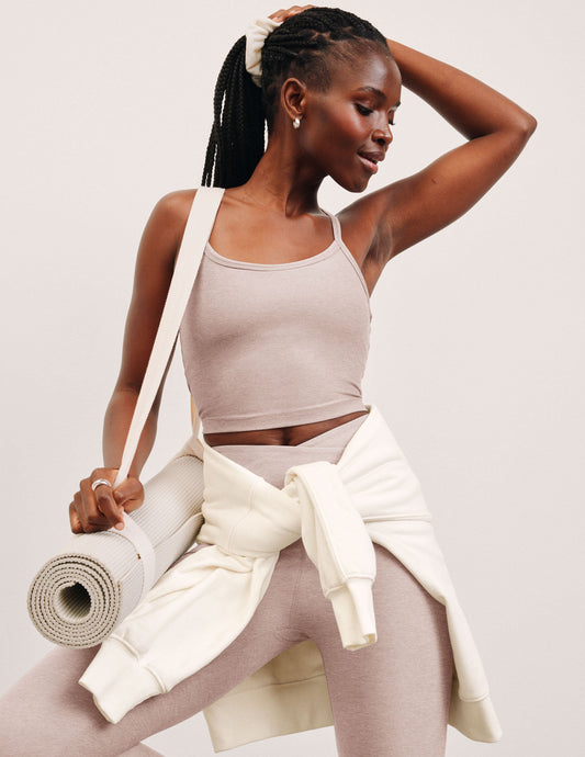 Spacedye™ Slim Racerback Cropped Tank
