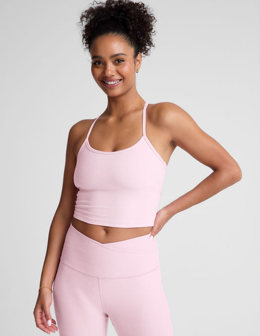 Spacedye™ Slim Racerback Cropped Tank