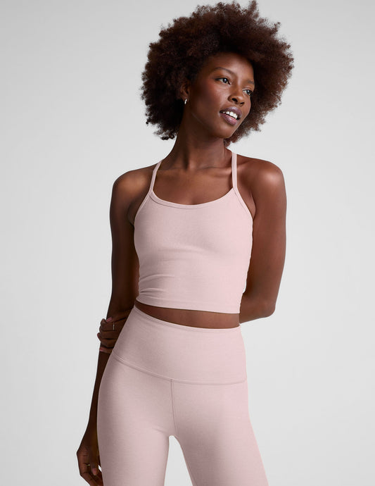 Spacedye™ Slim Racerback Cropped Tank