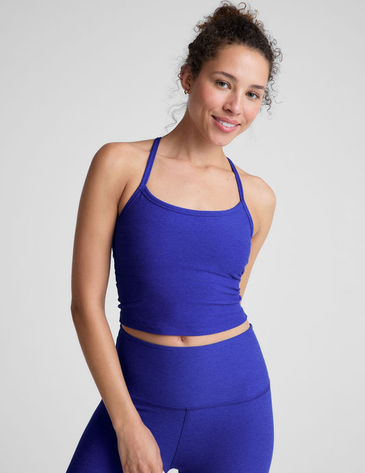 Spacedye™ Slim Racerback Cropped Tank