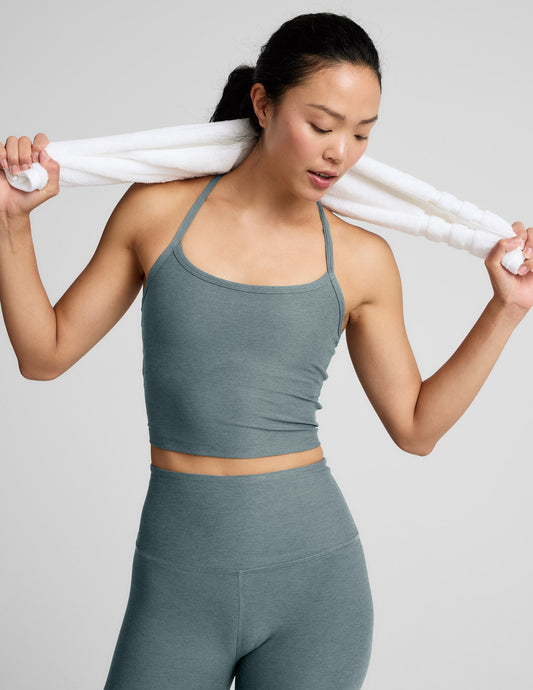 Spacedye™ Slim Racerback Cropped Tank