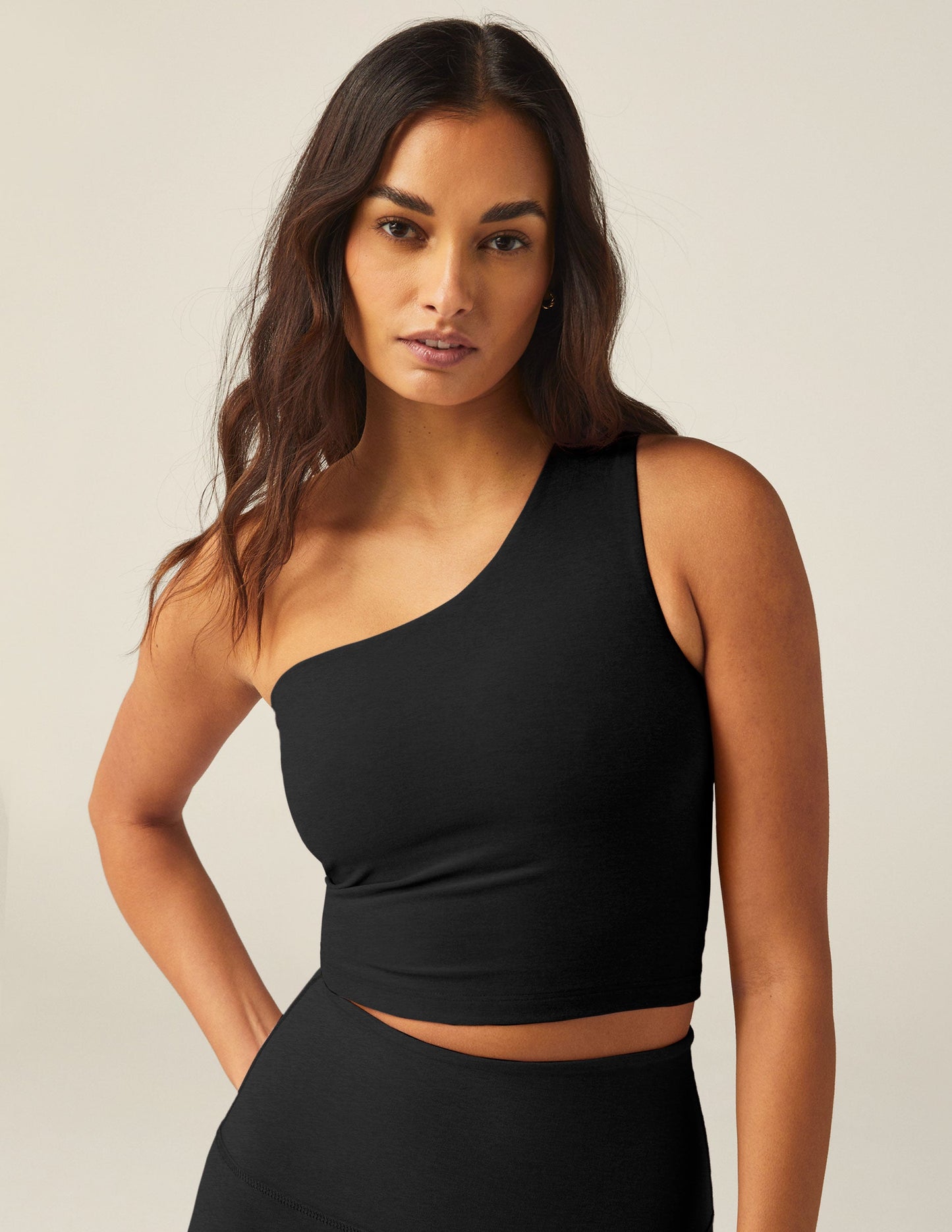 Spacedye™ The Bold Shoulder Cropped Tank