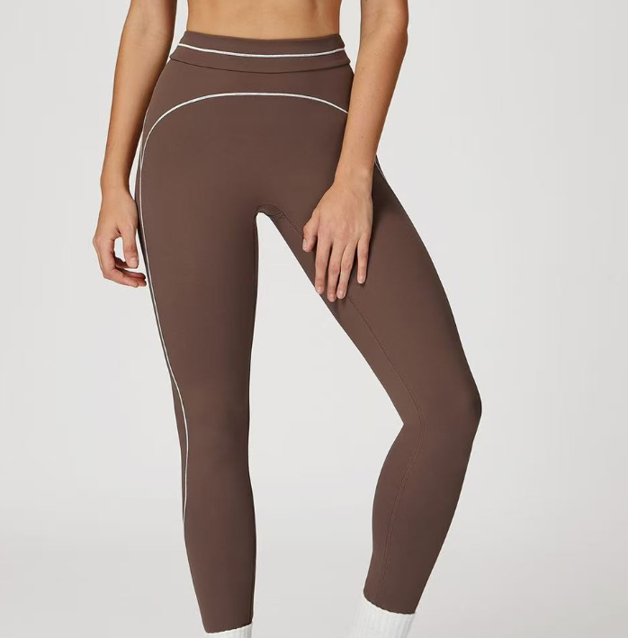 Sports high waisted tight fitting fitness pants  E1360