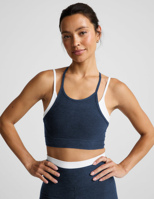 Spacedye™ Layered Long Line Bra
