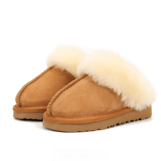 Classic suede half toe shoes   E190