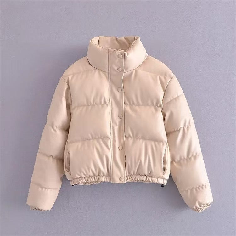 Simple solid color jacket cotton jacket   E132