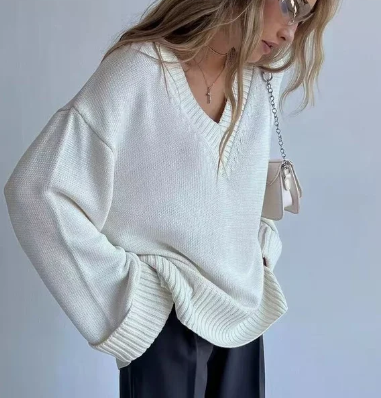 Popular women's tops with long sleeves  E740