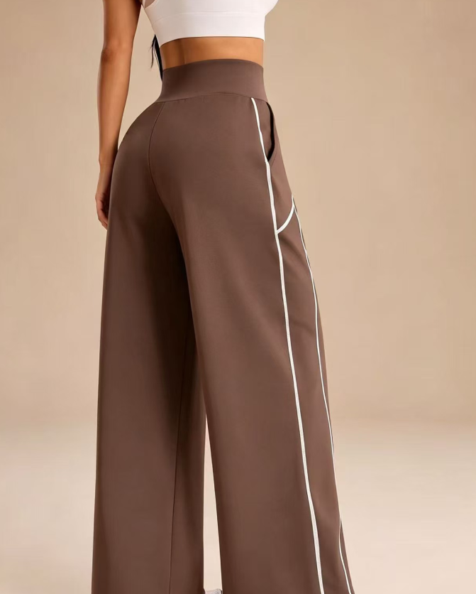 Wide leg loose casual sports pants  E1465