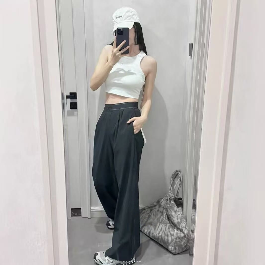 Spring and Autumn Leisure Sports Straight Leg Casual Pants  E1046