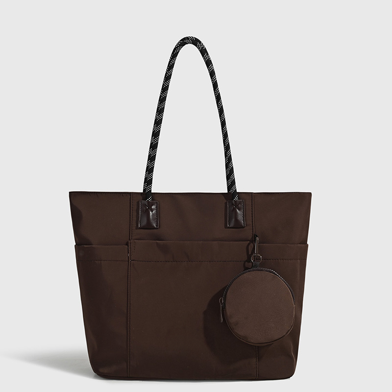 Large capacity portable shoulder bag E1421