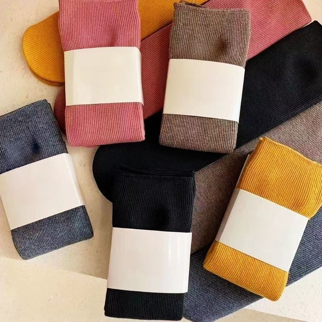 Simple and Thick Warm Socks  E696