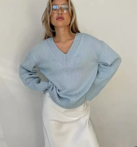 Popular women's tops with long sleeves  E740