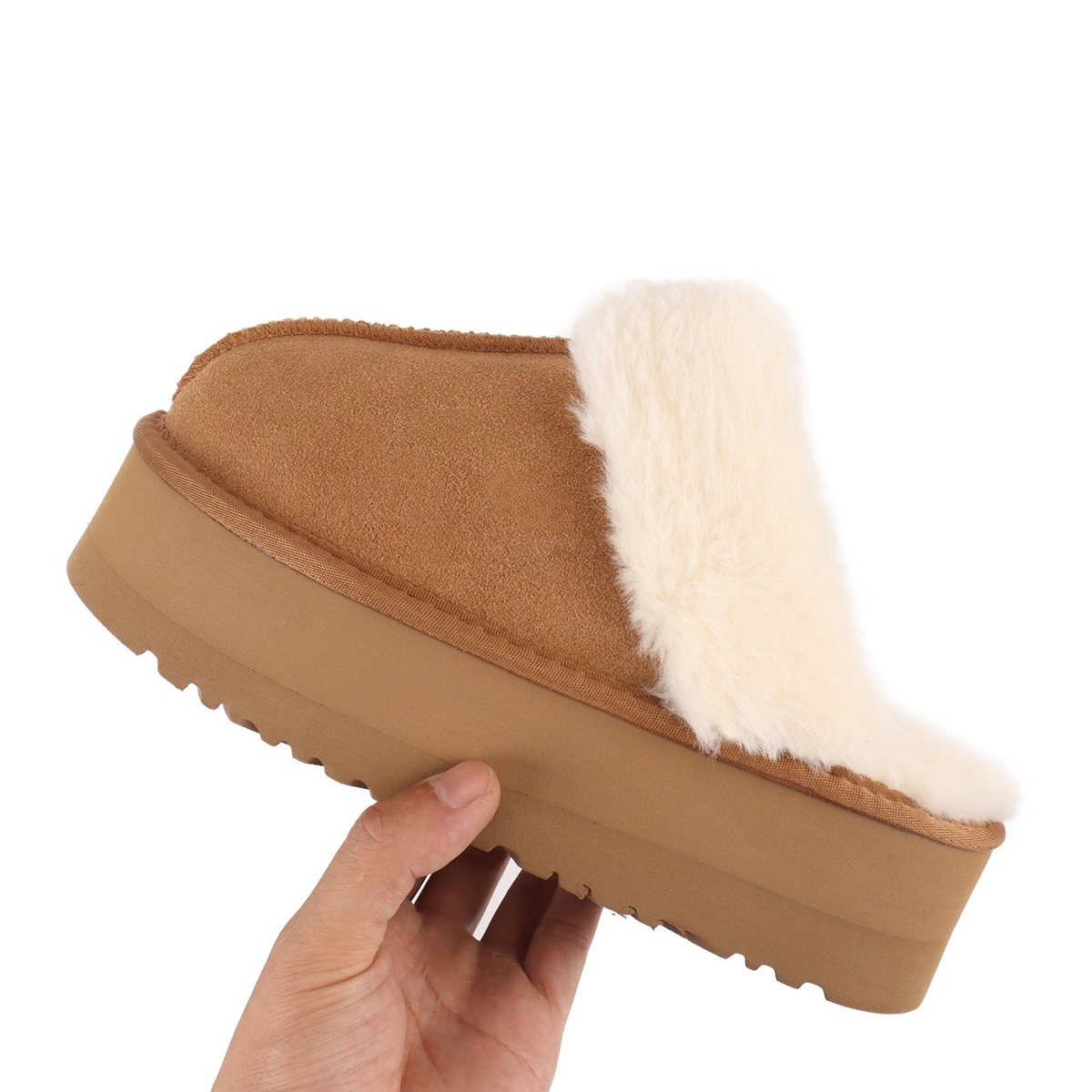 Thick soled fashionable best-selling cotton shoes  E106