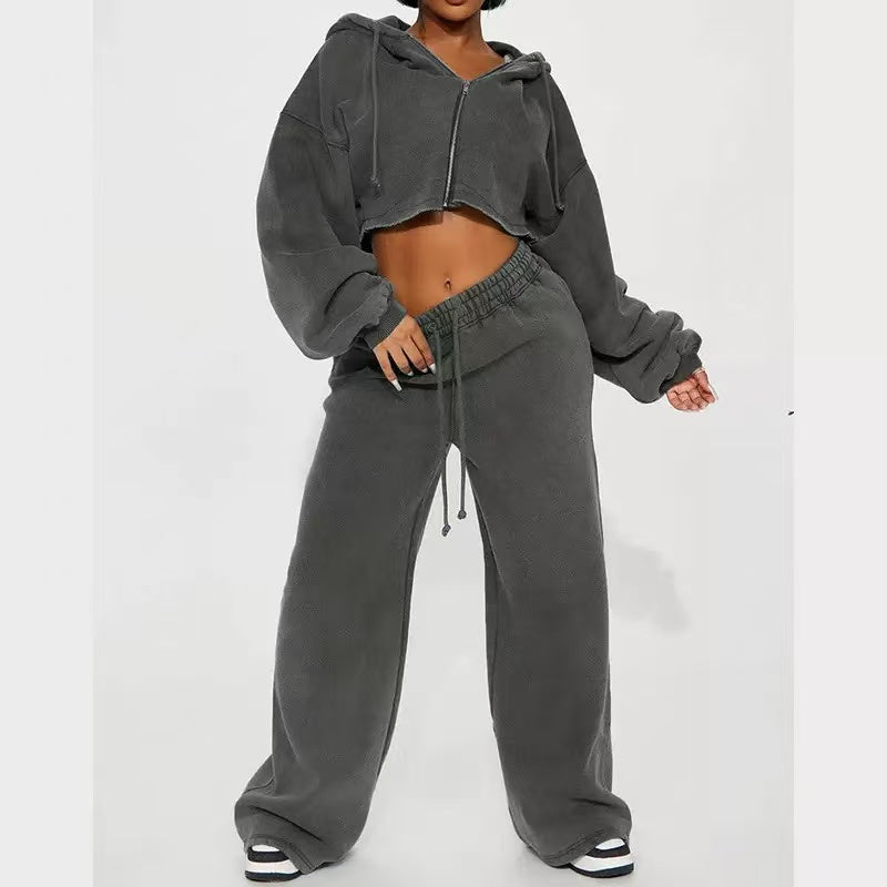Leisure loose sports suit   E1487